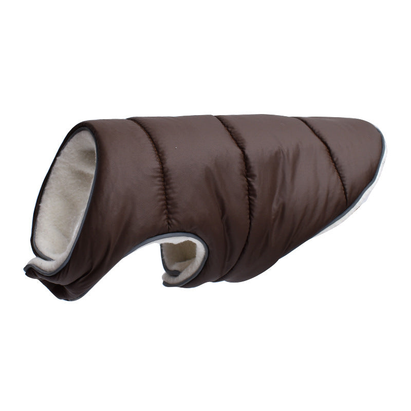 Warm Padded Reflective Dog Winter Coat