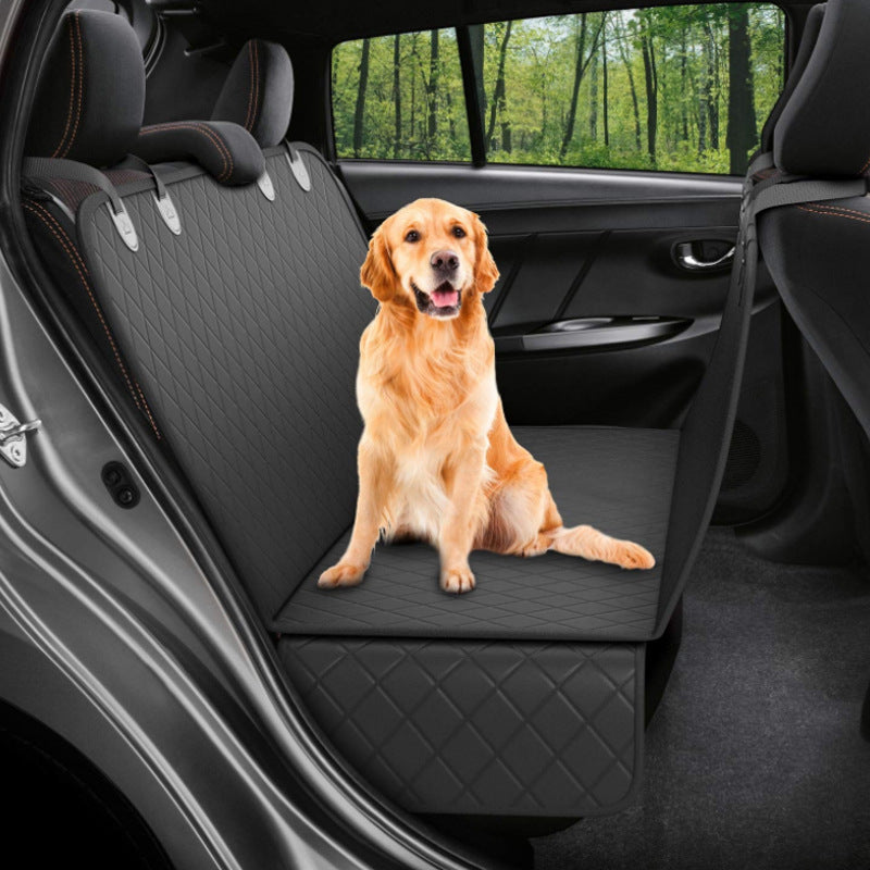 Waterproof Dog Car Hammock with Mesh Window