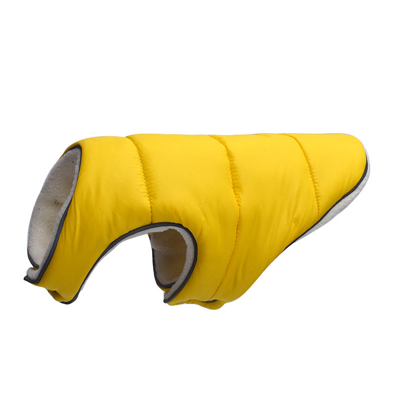 Warm Padded Reflective Dog Winter Coat