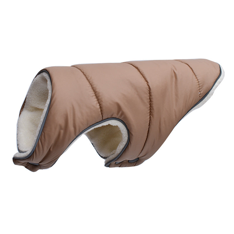 Warm Padded Reflective Dog Winter Coat