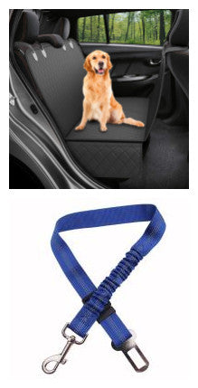 Waterproof Dog Car Hammock with Mesh Window