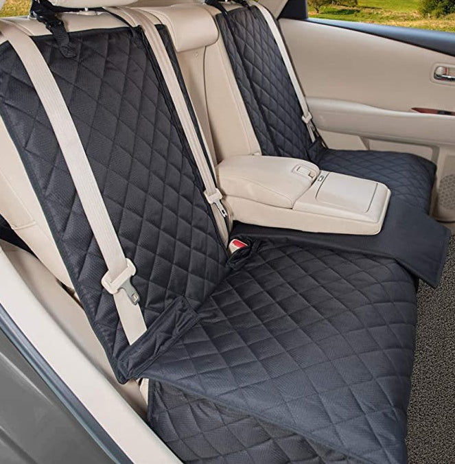 Premium Quilted Dog Car Seat Cover