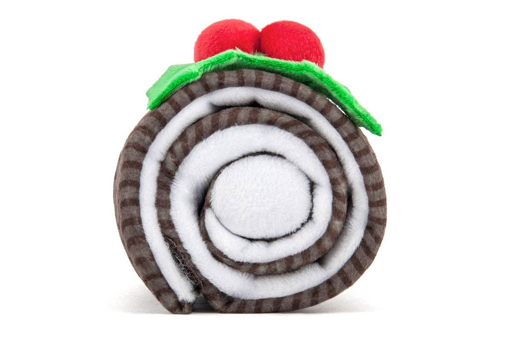 Christmas Yuletide Log Dog Toy