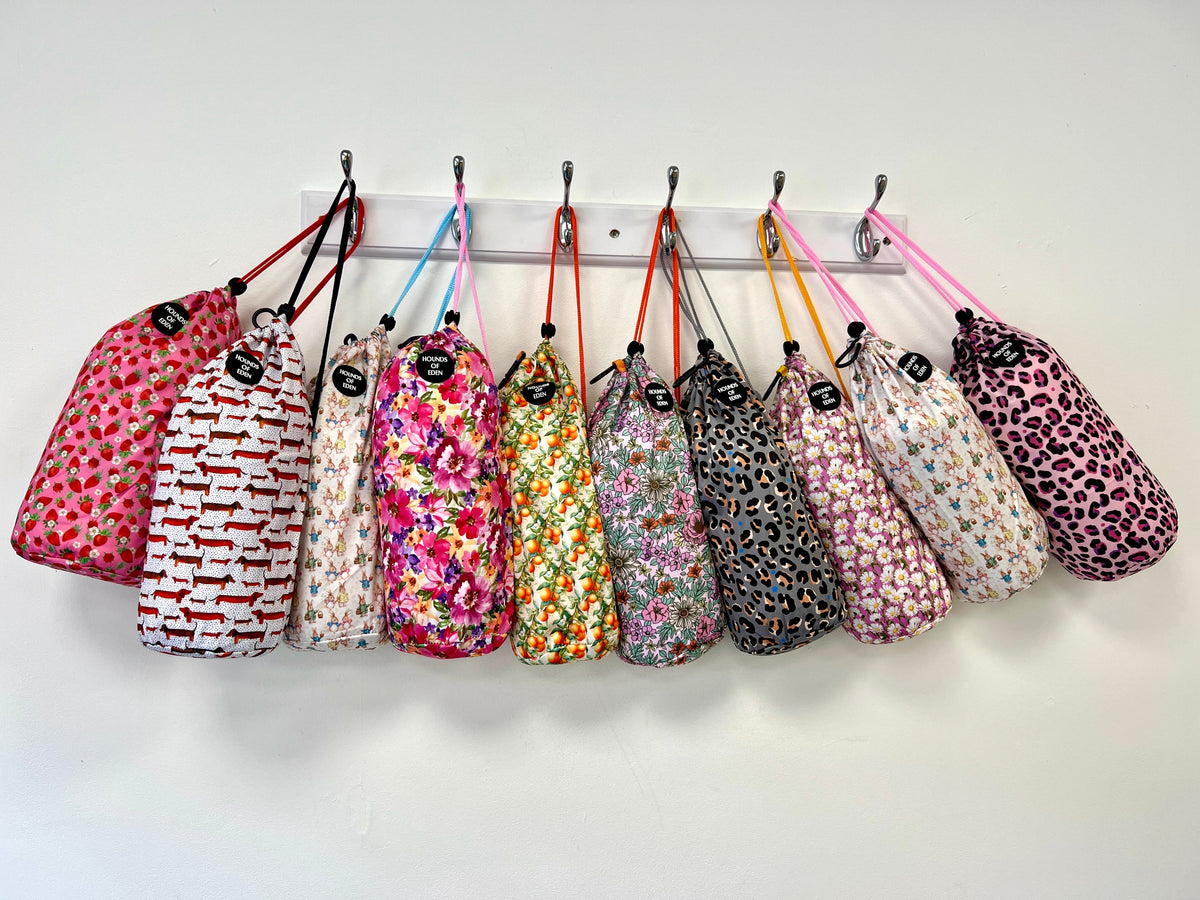 Blushing Leopard Dog Towel & Carry Bag