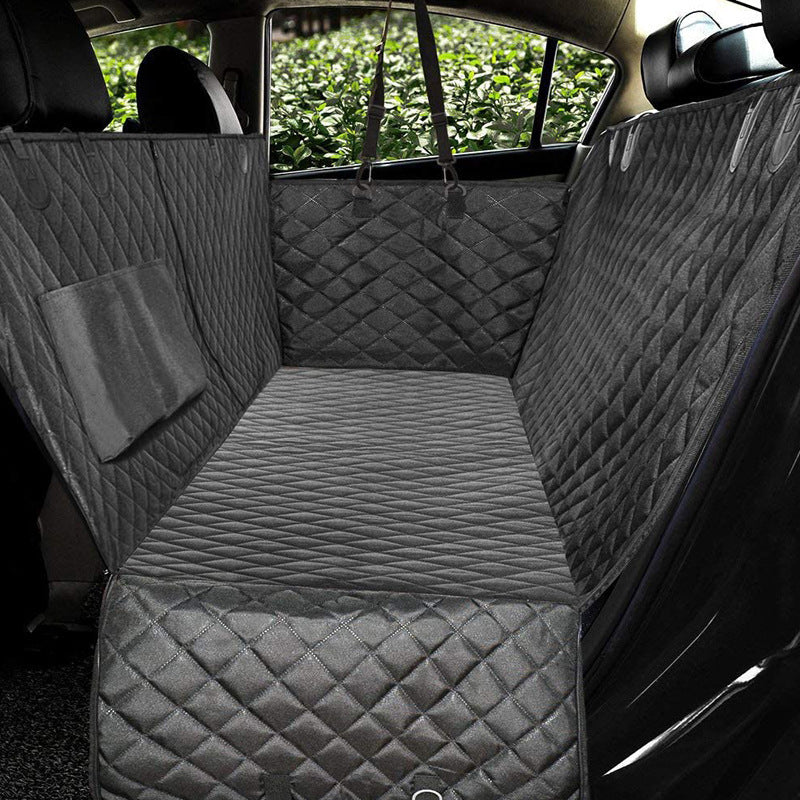 Waterproof Dog Car Hammock with Mesh Window