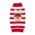 Festive Santa & Reindeer Christmas Dog Jumper