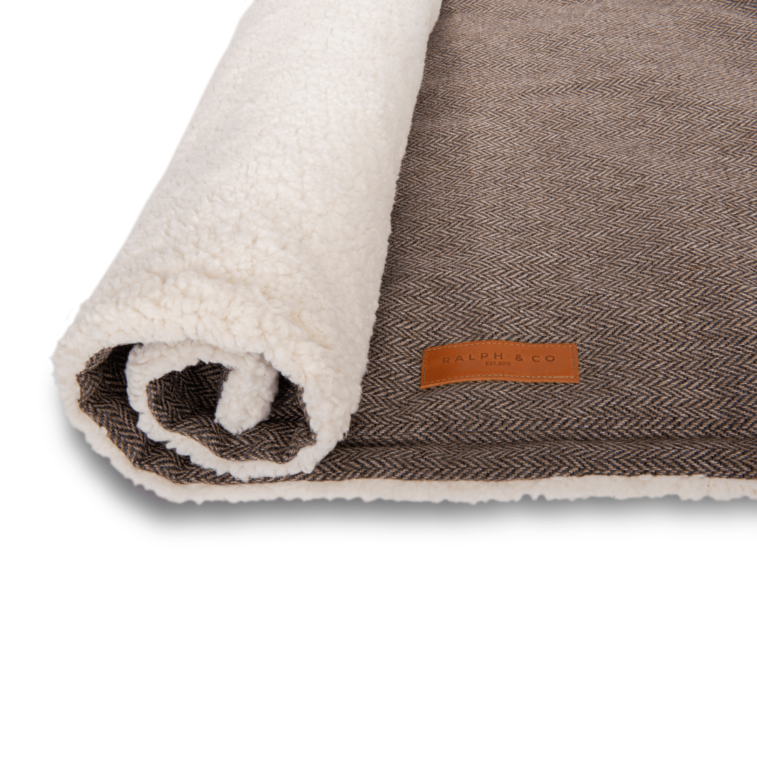 The Lincoln Luxury Reversible Dog Blanket