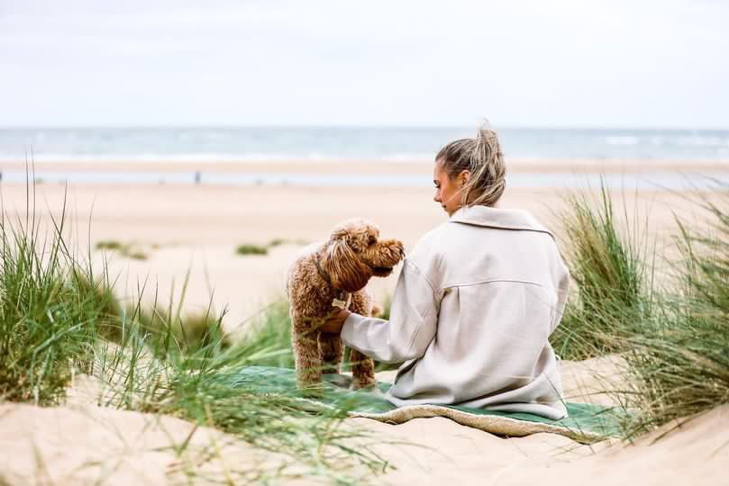The Richmond Luxury Reversible Dog Blanket