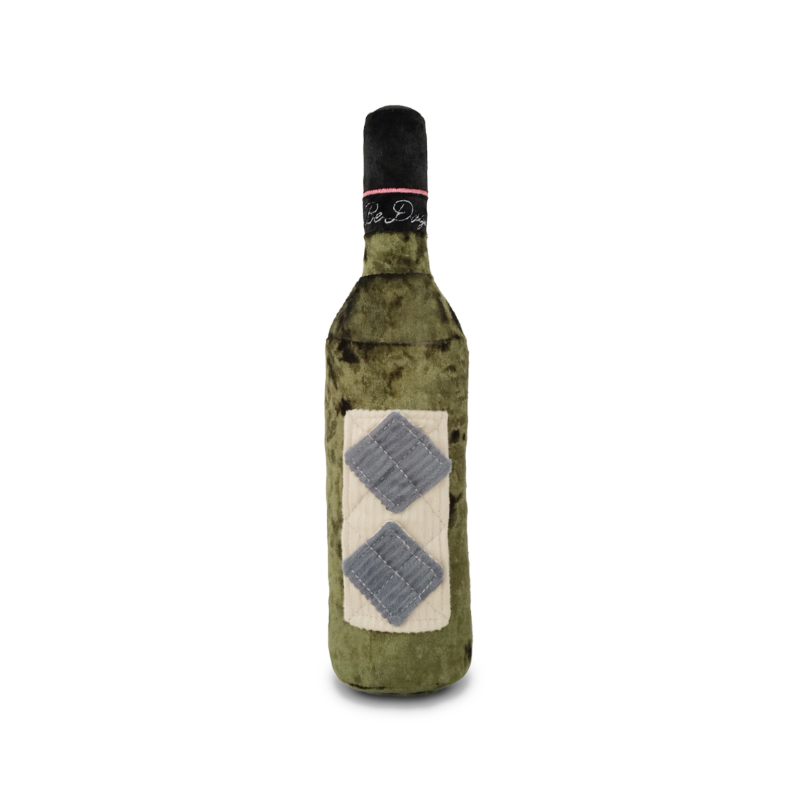 Merlot Wine Bottle Dog Toy